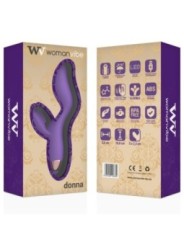 WOMANVIBE - VIBRATEUR EN SILICONE RECHARGEABLE DONNA