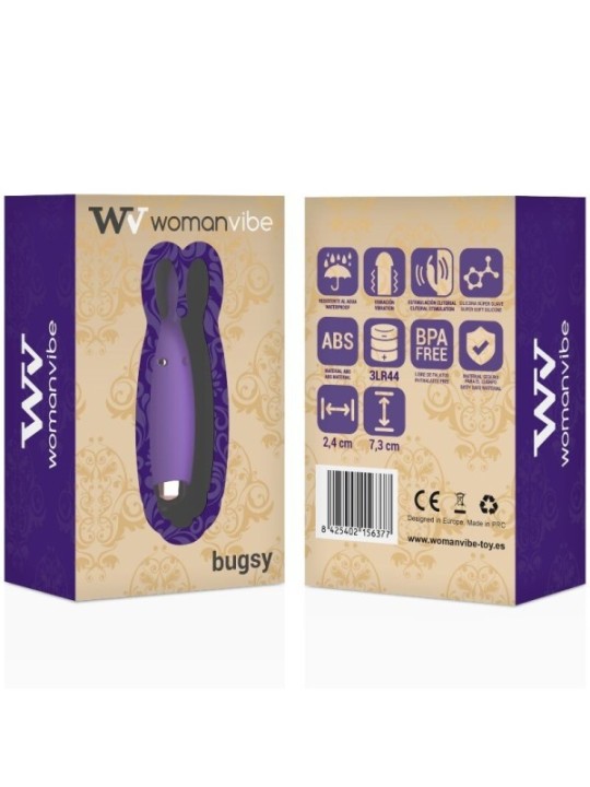 WOMANVIBE - BUGSY SILICONE STIMULATEUR