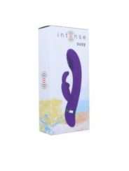 INTENSE - VIBRATEUR OSCILLANT SUSY SILICON RABBIT LILAS
