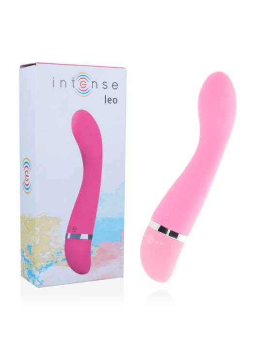 INTENSE - VIBRATEUR LEO SILICONE ROSE LUXE