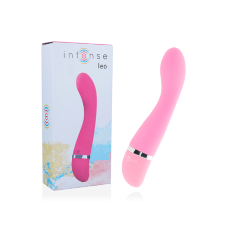 INTENSE - VIBRATEUR LEO SILICONE ROSE LUXE