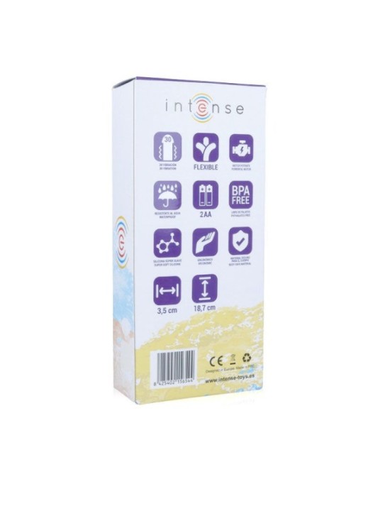 INTENSE - VIBRATEUR LEO LILAS SILICONE LUXE