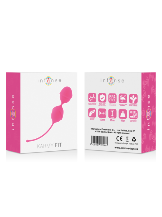 INTENSE - KARMY FIT KEGEL SILICONE FUCHSIA