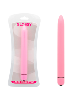 GLOSSY SLIM - VIBRATEUR ROSE