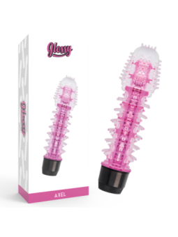 GLOSSY - AXEL VIBRATEUR ROSE