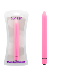 GLOSSY - VIBRATEUR SLIM DEEP ROSE