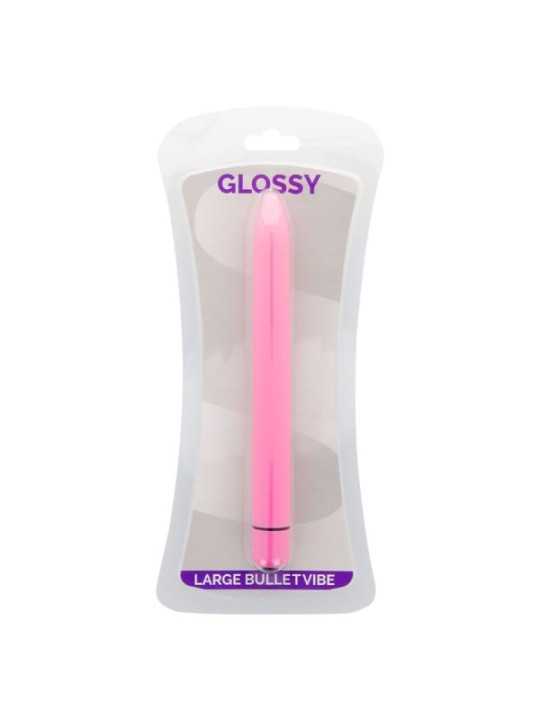GLOSSY - VIBRATEUR SLIM DEEP ROSE