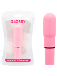 GLOSSY - VIBRATEUR DE POCHE ROSE