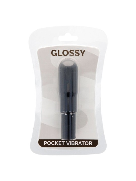 GLOSSY - VIBRATEUR DE POCHE NOIR