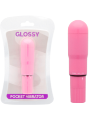 GLOSSY - VIBRATEUR DE POCHE DEEP ROSE