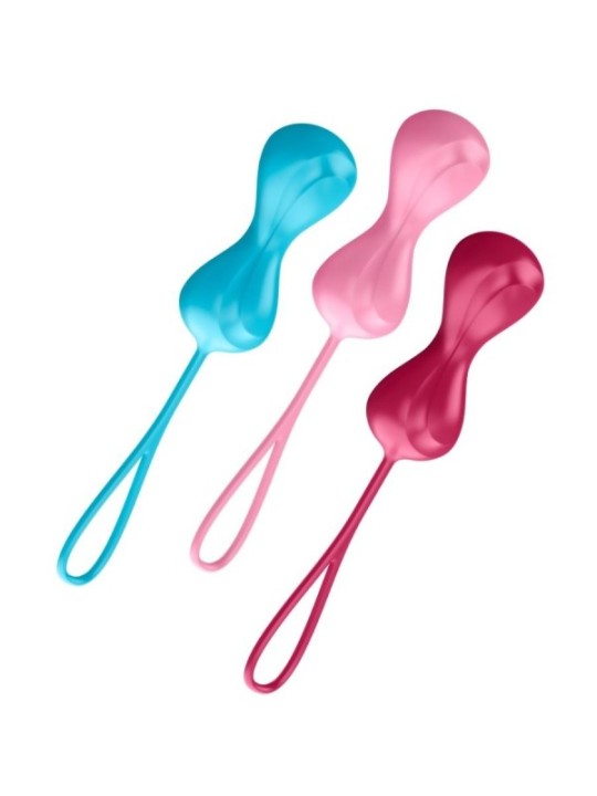 SATISFYER - ENSEMBLE ENTRAÎNEMENT LOVEBALLS 1