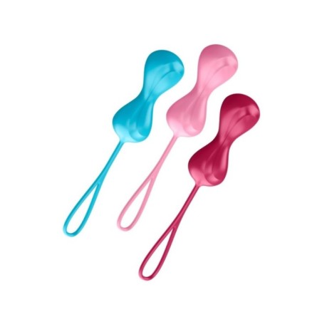 SATISFYER - ENSEMBLE ENTRAÎNEMENT LOVEBALLS 1