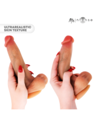 MR INTENSE - BRUCE M GODE EN SILICONE AVEC TESTICULES 20 CM -Ø- 4,5 CM