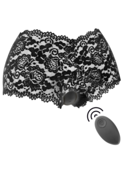 BLACK&SILVER - STIMULATEUR À TÉLÉCOMMANDE ZARA AVEC CULOTTE GRATUITE