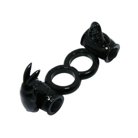 BAILE - SWEET RING DOUBLE ANNEAU AVEC DOUBLE LAPIN