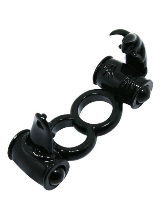 BAILE - SWEET RING DOUBLE ANNEAU AVEC DOUBLE LAPIN