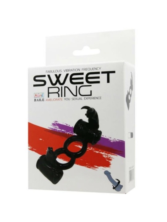 BAILE - SWEET RING DOUBLE ANNEAU AVEC DOUBLE LAPIN