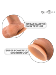 MR INTENSE - BRUCE XL GODEMICHET EN SILICONE AVEC TESTICULES 25,5 CM -Ø- 5,5 CM