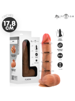 MR INTENSE - GARY S PÉNIS EN SILICONE ULTRA-RÉALISTE AVEC TESTICULES 17,8 CM -Ø- 4,2 CM
