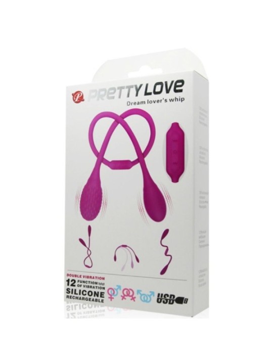 PRETTY LOVE - STIMULATEUR UNISEXE DREAM LOVERS WHIP 2