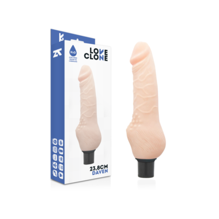 LOVECLONE - DAVEN AUTOLUBRIFICATION RÉALISTE 23.8 CM -O- 3.8 CM