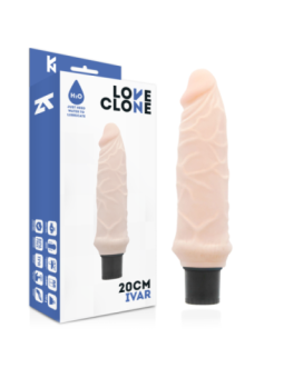 LOVECLONE - VIBRATEUR AUTOLUBRIFIANT IVAR 20 CM -O- 3.7 CM