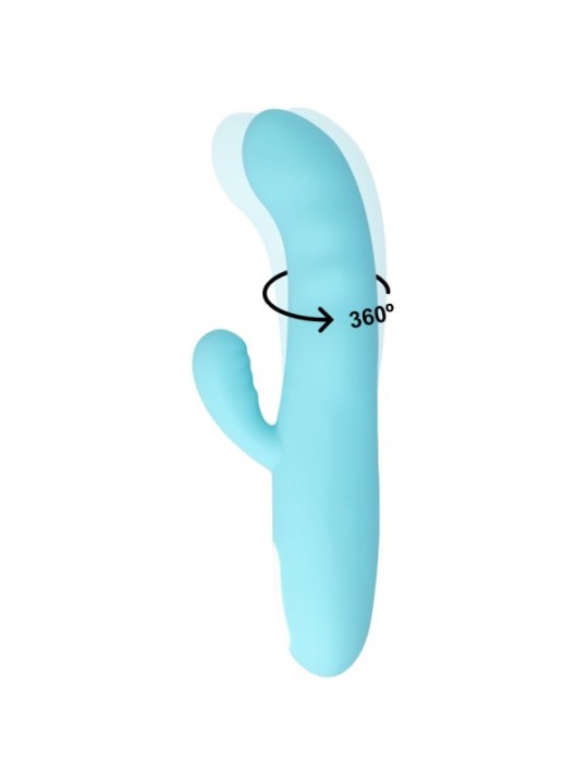 MIA - VIBRATEUR ROTATIF EIFFEL TURQUOISE BLEU