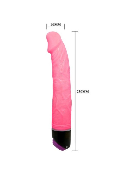 BAILE - VIBRATEUR RÉALISTE ADOUR CLUB 23 CM ROSE
