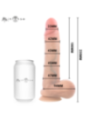 MR INTENSE - GARY L PÉNIS EN SILICONE ULTRA-RÉALISTE AVEC TESTICULES 23 CM - Ø 4,7 CM