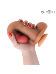 MR INTENSE - GARY L PÉNIS EN SILICONE ULTRA-RÉALISTE AVEC TESTICULES 23 CM - Ø 4,7 CM