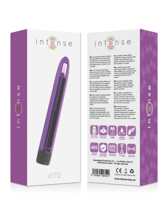 INTENSE - VIBRATEUR VITO LILAS