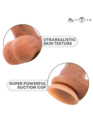 MR INTENSE - GARY L PÉNIS EN SILICONE ULTRA-RÉALISTE AVEC TESTICULES 23 CM - Ø 4,7 CM