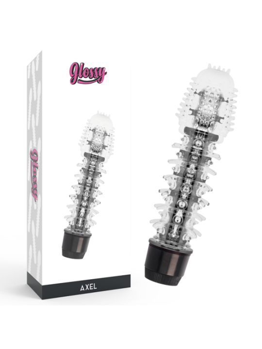 GLOSSY - VIBRATEUR AXEL NOIR