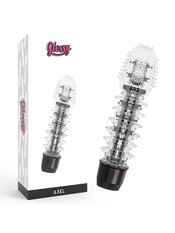 GLOSSY - VIBRATEUR AXEL NOIR