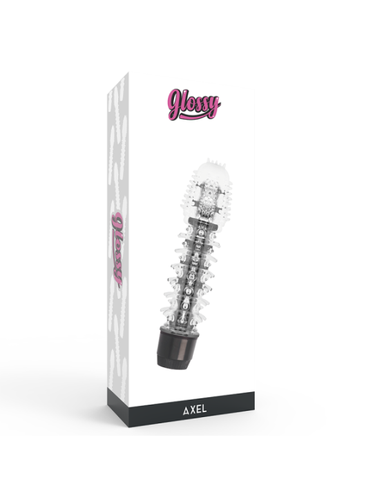 GLOSSY - VIBRATEUR AXEL NOIR