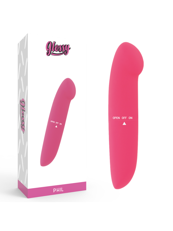 GLOSSY - VIBRATEUR PHIL ROSE