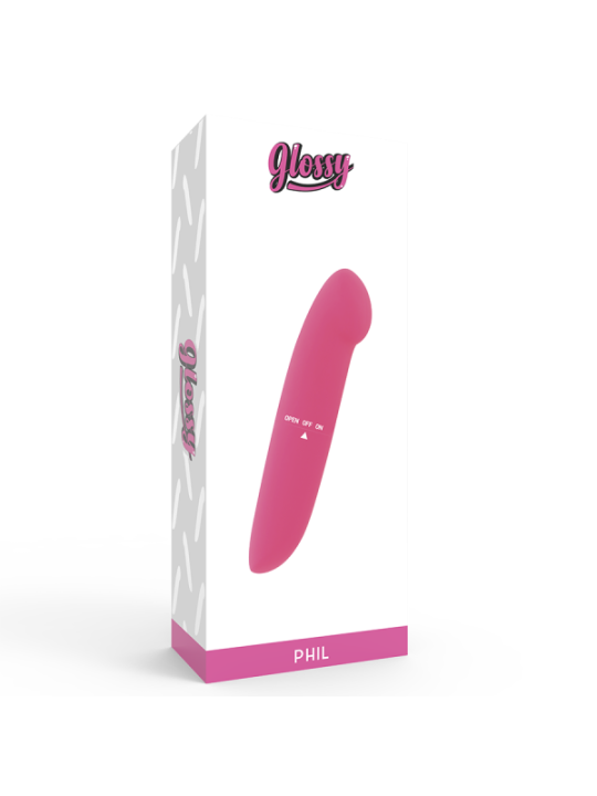 GLOSSY - VIBRATEUR PHIL ROSE