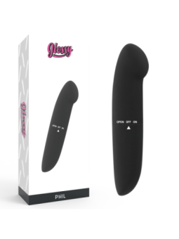 GLOSSY - VIBRATEUR PHIL NOIR