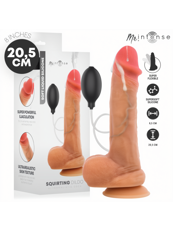 MR INTENSE - DANNY GODEMICHET ÉJACULANT EN SILICONE 20,5 CM -Ø- 4 CM