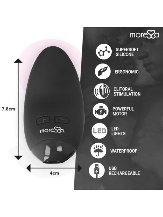 MORESSA - VIBRATEUR BLOSSOM NOIR