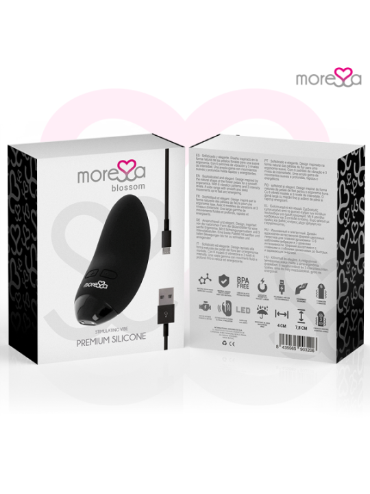 MORESSA - VIBRATEUR BLOSSOM NOIR