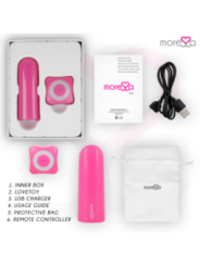 MORESSA - NIX VIBRATEUR TÉLÉCOMMANDE ROSE