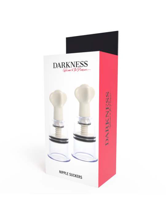 DARKNESS - ASPIRATEUR DE TÉTONS TRANSPARENT 3,1 CM DE DIAMÈTRE