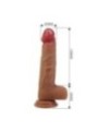 PRETTY LOVE - LISLE GODE RÉALISTE AVEC VENTOUSE 20,6 CM -Ø- 4,2 CM
