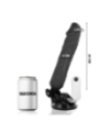 BASECOCK - VIBRATEUR RÉALISTE TÉLÉCOMMANDE NOIR 20 CM -O- 4 CM