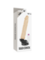 BASECOCK - VIBRATEUR RÉALISTE TÉLÉCOMMANDE NATUREL 21 CM -O- 4 CM