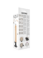 BASECOCK - VIBRATEUR RÉALISTE TÉLÉCOMMANDE NATUREL 21 CM -O- 4 CM