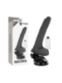 BASECOCK - VIBRATEUR ARTICULABLE TÉLÉCOMMANDE NOIR 18.5 CM -O- 4 CM