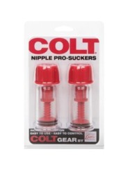 CALEXOTICS - VENTOUSES À TÉTINES COLT RED