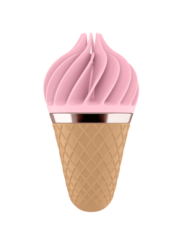 SATISFYER - SPINNATOR SWEET TREAT BRUN & ROSE